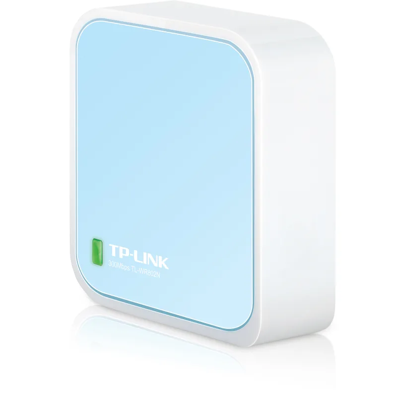 TP-LINK TL-WR802N N300 Nano Router/AP/extender/Client/Hotspot,1xRJ45, 1x Micro USB TL-WR802N