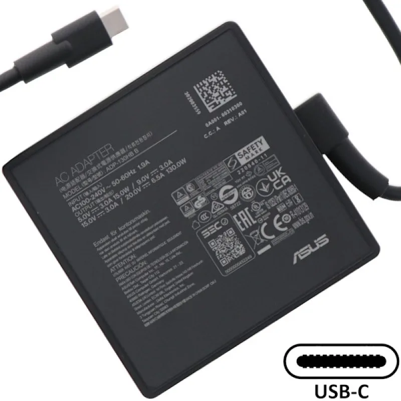 ASUS orig. adaptér 130W PD 3P(TYPE C) B0A001-00310300