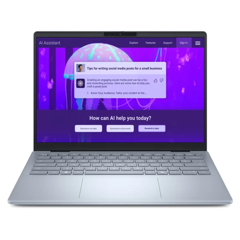 Dell 14 Plus/DB14250/U7-256V/14"/WUXGA/T/16GB/1TB/Arc 140V/W11P/Silver/3RNBD DB14250_LNL_201