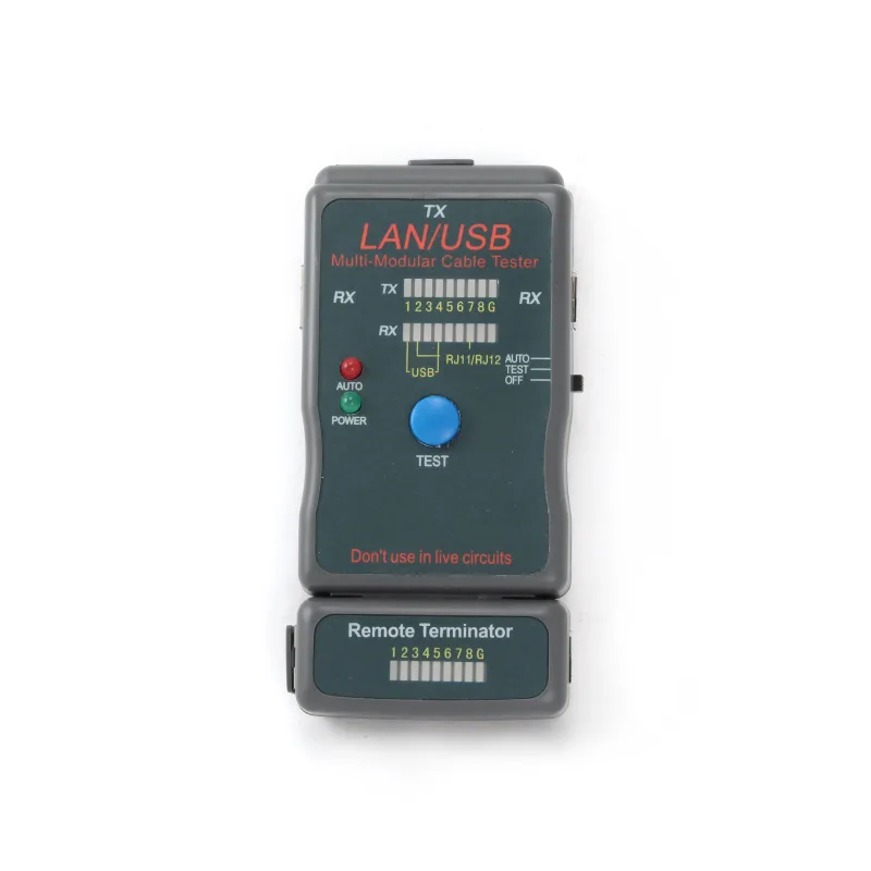 GEMBIRD Eth kabel tester NCT-2 - RJ11-12,USB NCT-2