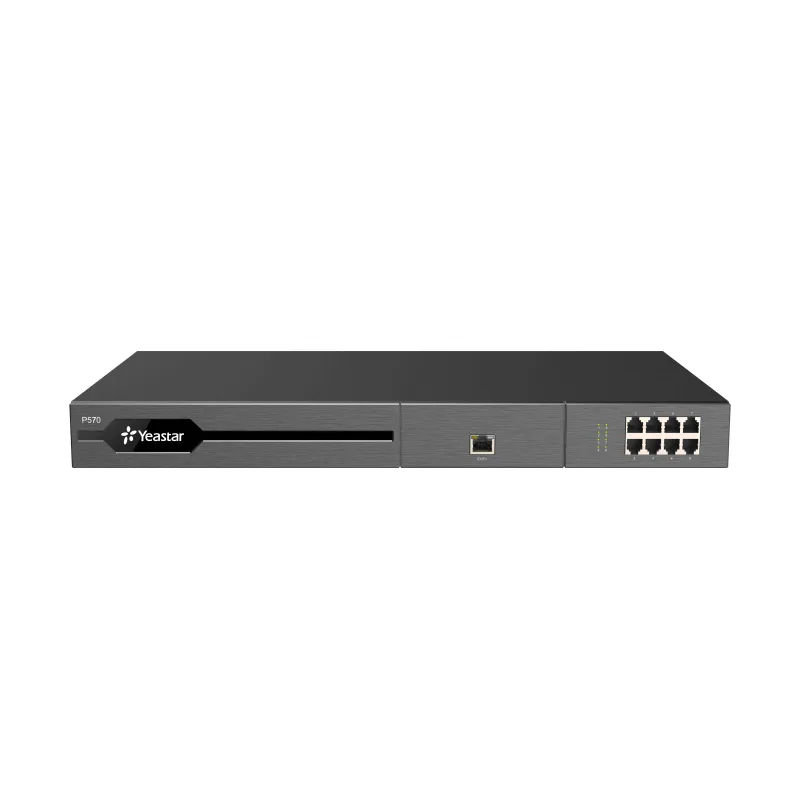 Yeastar P570 IP PBX, až 16 portů, 300/400/500 uživatelů, 60/90/120 souběžných hovorů, rack, integrov 10001513
