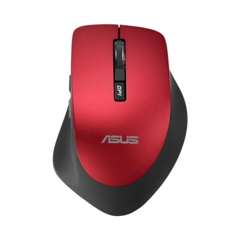ASUS WT425/Ergonomická/Optická/Bezdrátová USB/Červená 90XB0280-BMU030