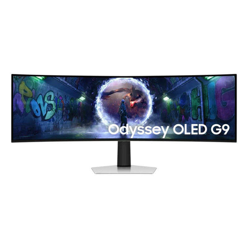 Samsung Odyssey OLED G9/LS49DG934SUXEN/49"/OLED/5120x1440/240Hz/0,03ms/Silver/2R LS49DG934SUXEN