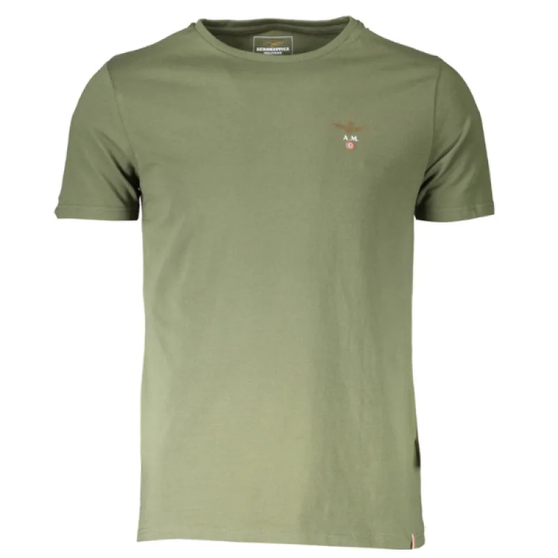 AERONAUTICA MILITARE Pánske Tričko Zelené XXL