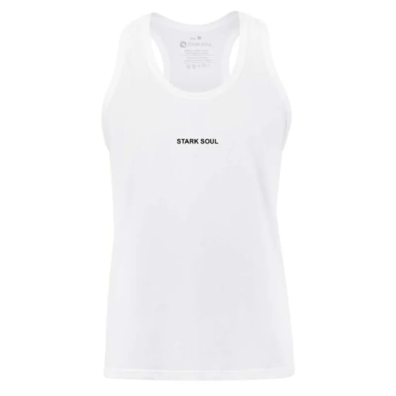 Stark Soul® Pánske Tielko Klasik Logo biele L