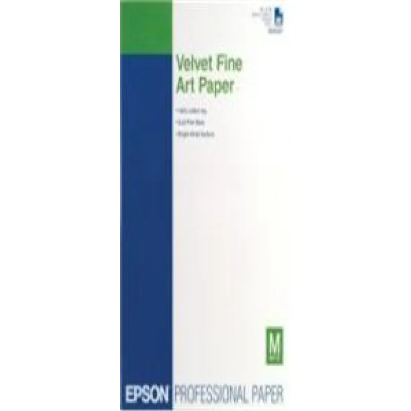 EPSON Velvet Fine Art Paper, DIN A3+, 260g/m?, 20 Blatt C13S041637