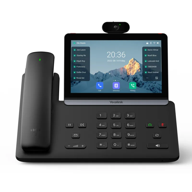 Yealink SIP-T88V Pro SIP telefon, PoE, 7" LCD, GigE, 16 SIP účtů, BT sluchátko, Wi-Fi, H.264 SIP-T88V Pro