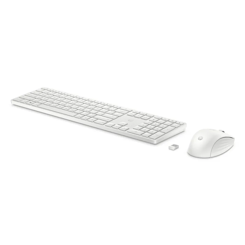 HP 655 Wireless keyboard mouse White 860P8AA#BCM
