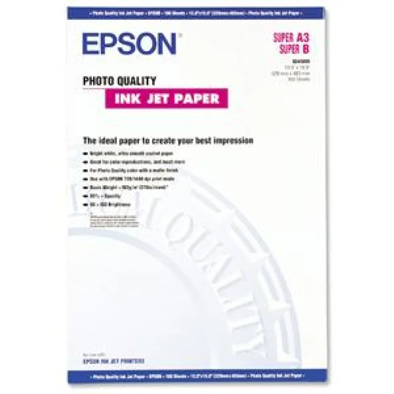 EPSON A2,Photo Quality Inkjet Paper (30listů) C13S041079