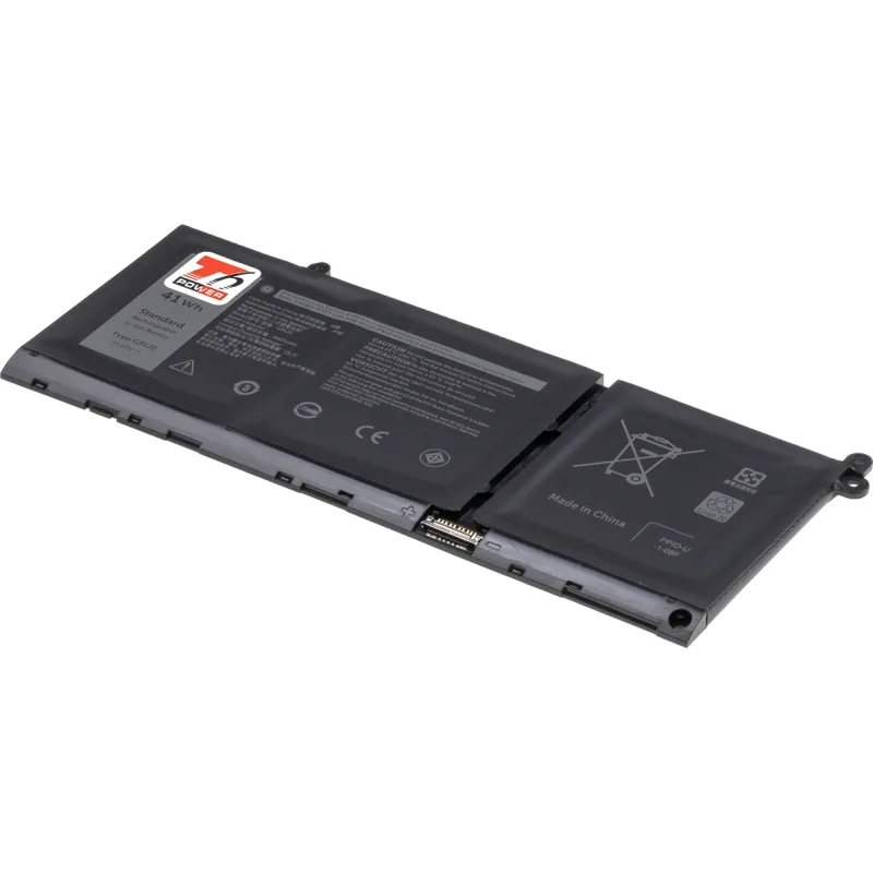 Baterie T6 Power Dell Latitude 3320, 3420, Inspiron 3515, Vostro 3515, 3640mAh, 41Wh, 3cell, Li-pol NBDE0220