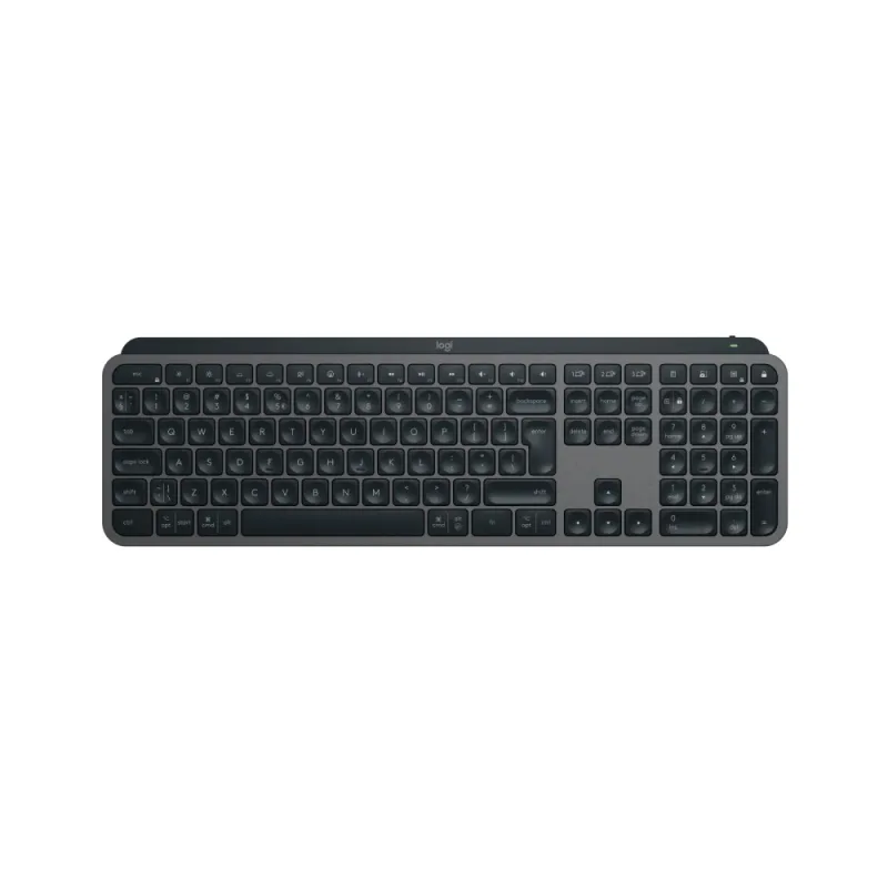 Logitech MX KEYS S/Bezdrátová USB + Bluetooth/CZ-SK layout/Grafitová 920-011590