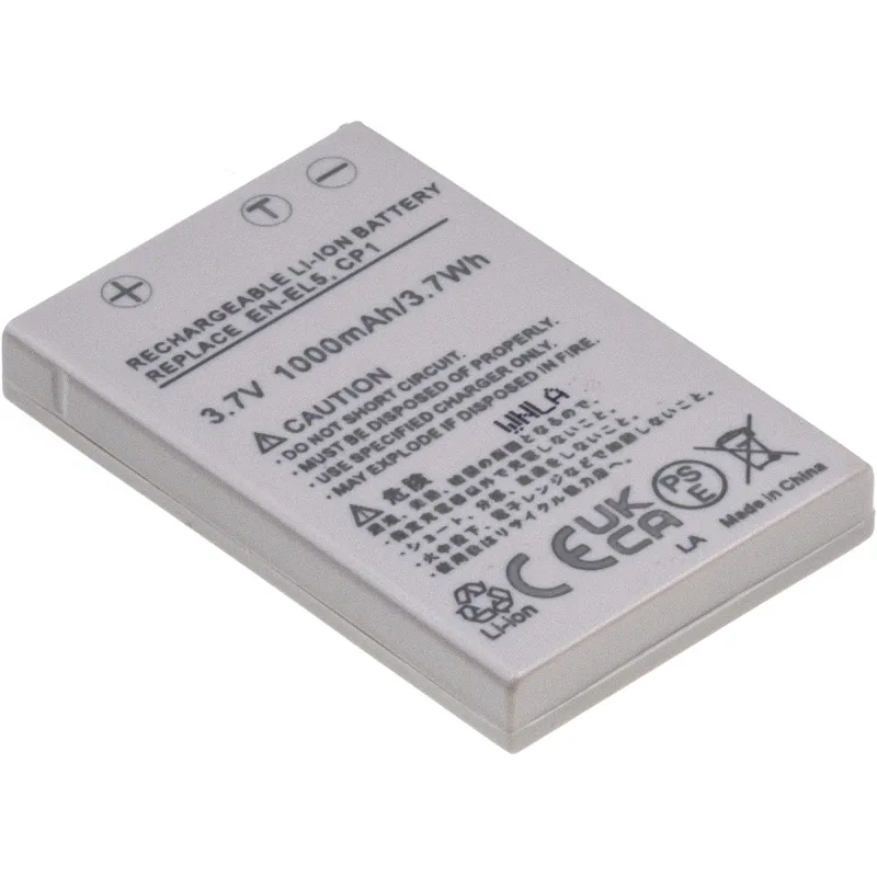 Baterie T6 Power Nikon EN-EL5, CP1, 1000mAh, 3,7Wh, šedá DCNI0004