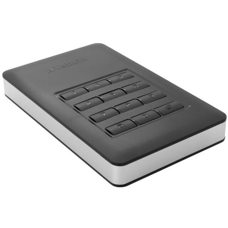 Verbatim Store 'n' Go šifrovaný externí HDD s numerickou klávesnicí 2TB (GDPR) 53403
