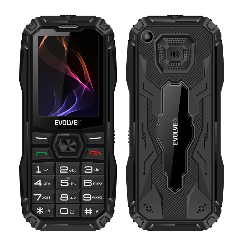 EVOLVEO MaxPhone A1, tlačítkový Dual SIM telefon, černý MP-A1-BK
