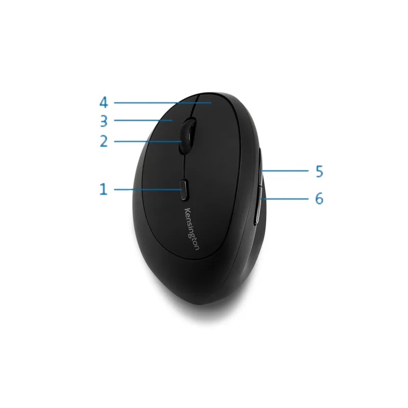 Kensington Pro myš pro leváky Ergo Wireless Mouse K79810WW