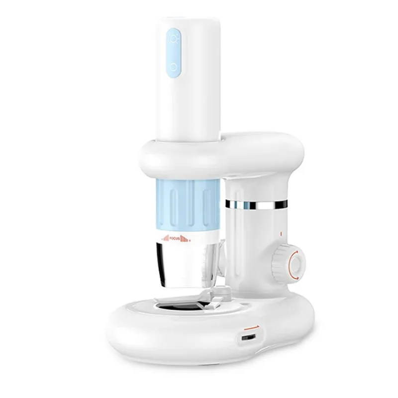 W-Star Digitální Mikroskop Wi-Fi WSCM2 1000x, HD, přísvit, stojan, bílá WSCM2