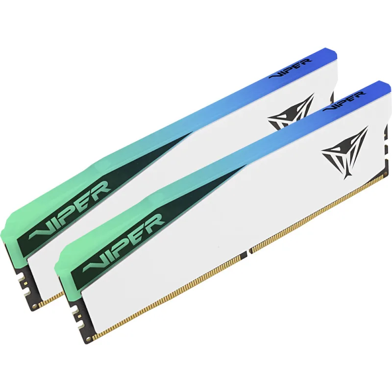 Patriot Viper Elite 5/DDR5/32GB/7000MHz/CL38/2x16GB/RGB/White PVER532G70C38KW