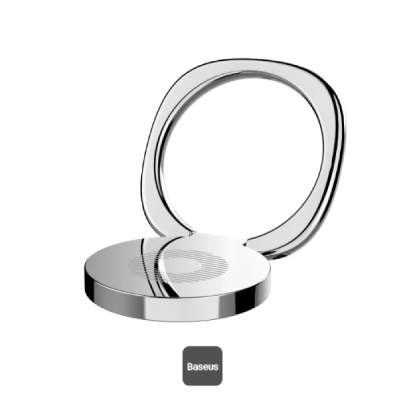 NONAME Baseus Privity držák s kroužkem stříbrný 6953156251687