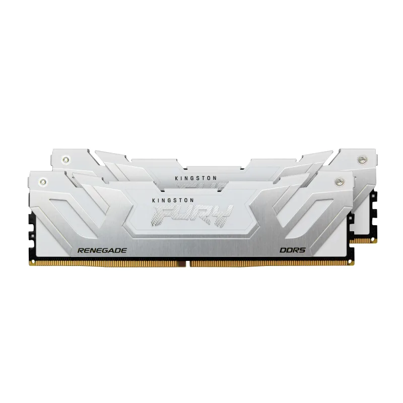 Kingston FURY Renegade/CUDIMM DDR5/48GB/8400MHz/CL40/2x24GB/White KF584CU40RWK2-48