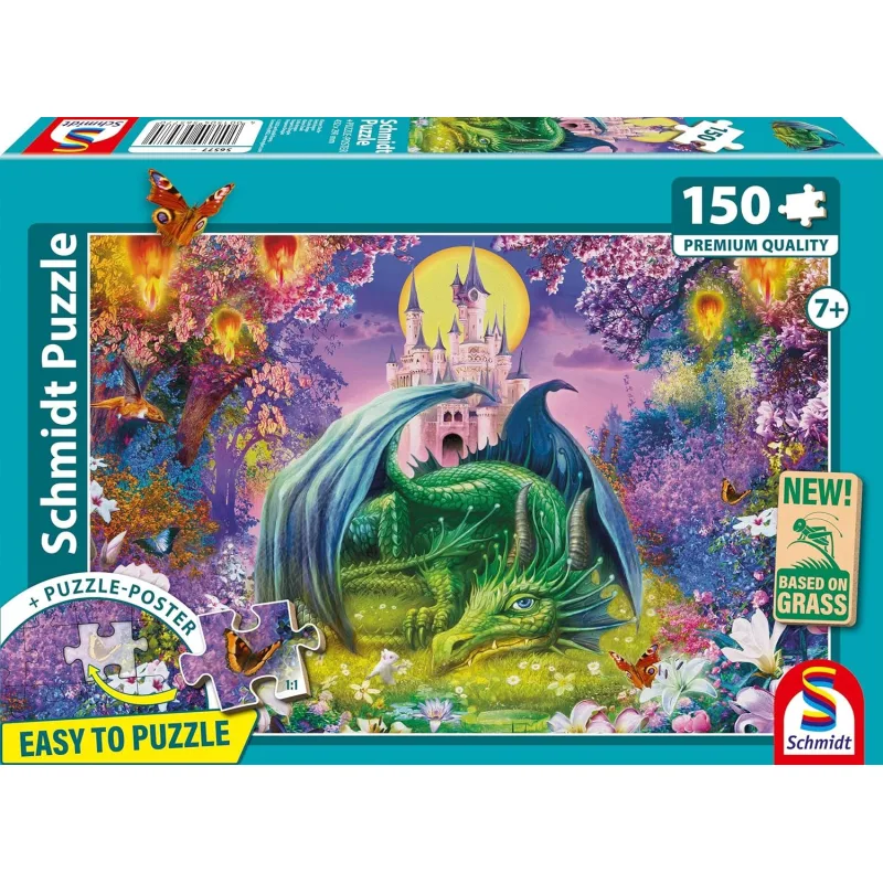 Puzzle pre deti Schmidt 150 dielikov Dráčik