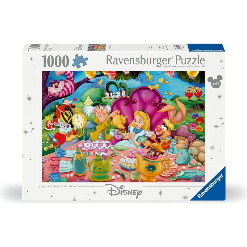 Puzzle Ravensburger 1000 dielikov Disney Alica v krajine zázrakov (1951)