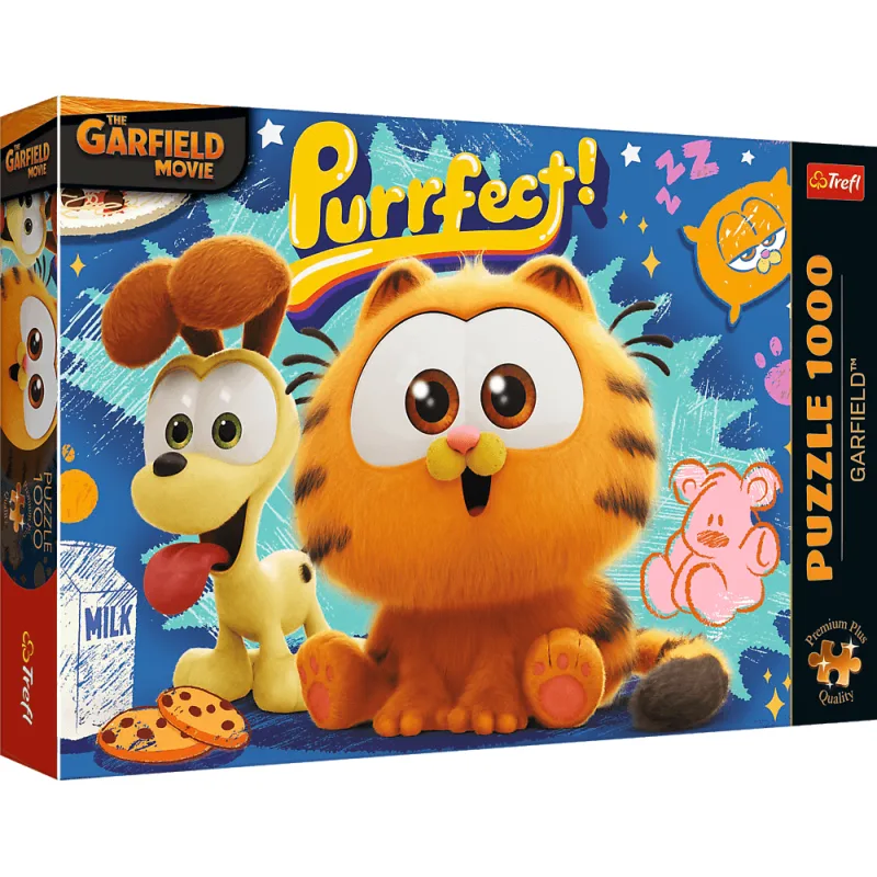 Puzzle Trefl 1000 dielikov Garfield a Odie