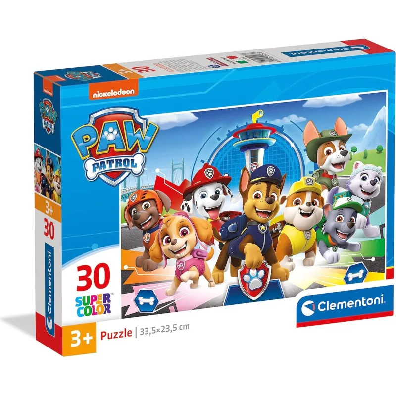 Puzzle pre deti Clementoni 30 dielikov Tlapková patrola