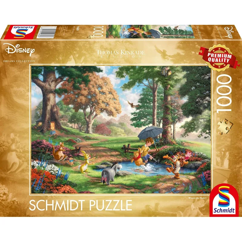 Schmidt Puzzle Medvedík Pú 1000 dielikov