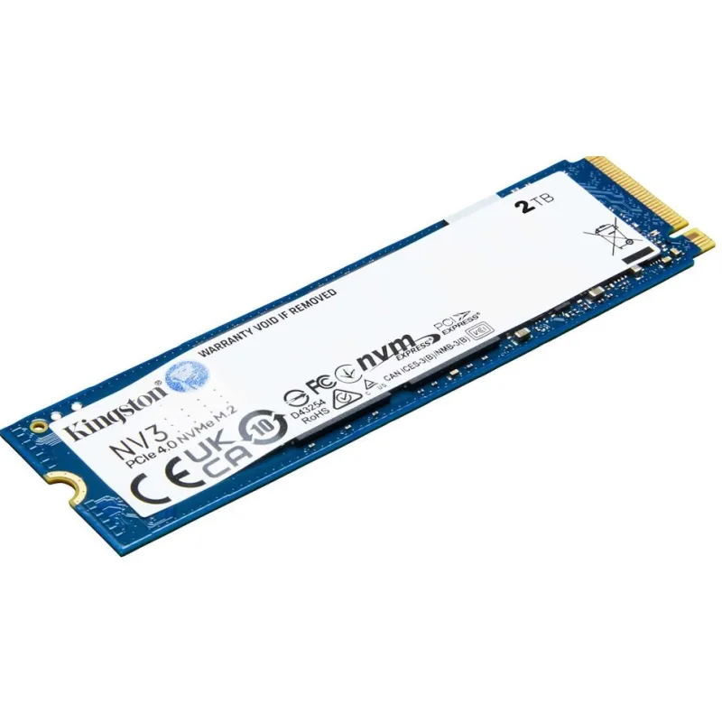 Kingston NV3/2TB/SSD/0/SAS/M.2 NVMe/5R SNV3S/2000G