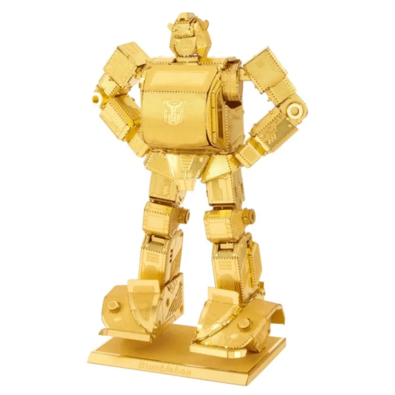 METAL EARTH 3D puzzle Transformers: Bumblebee (zlatý)