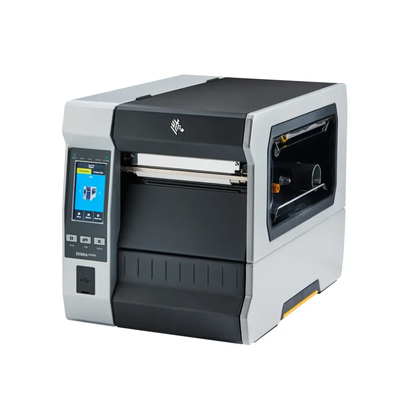 ZEBRA TT ZT620; 6", 203 dpi, LAN, BT, USB, Cutter, colour touch display ZT62062-T1E0200Z
