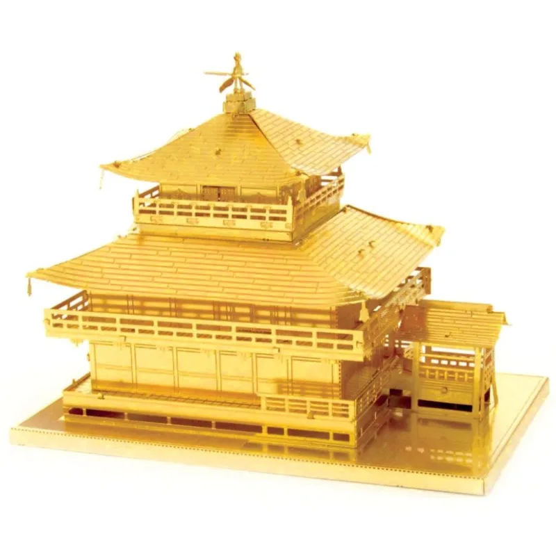 METAL EARTH 3D puzzle Chrám Kinkaku-ji (zlatý)
