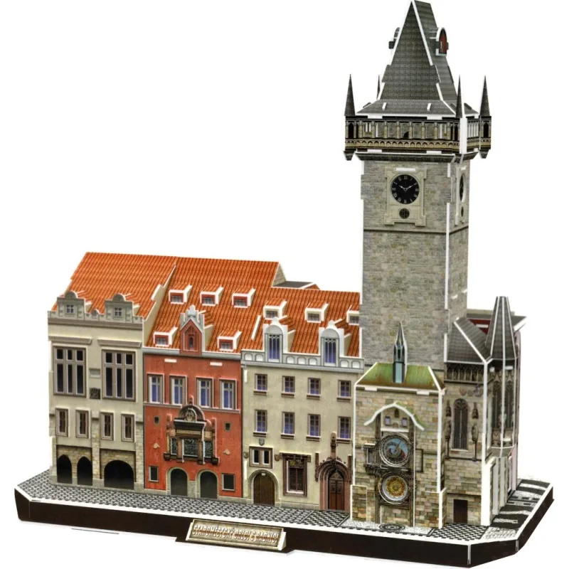 CubicFun 3D puzzle Staromestský orloj s radnicou 137 dielikov