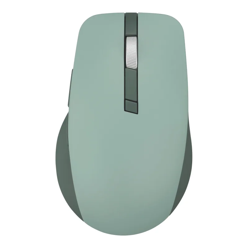 ASUS SmartO Mouse MD200 Silent Plus/Kancelářská/Optická/Pro praváky/4 200 DPI/USB+BT/Zelená 90XB0790-BMU030