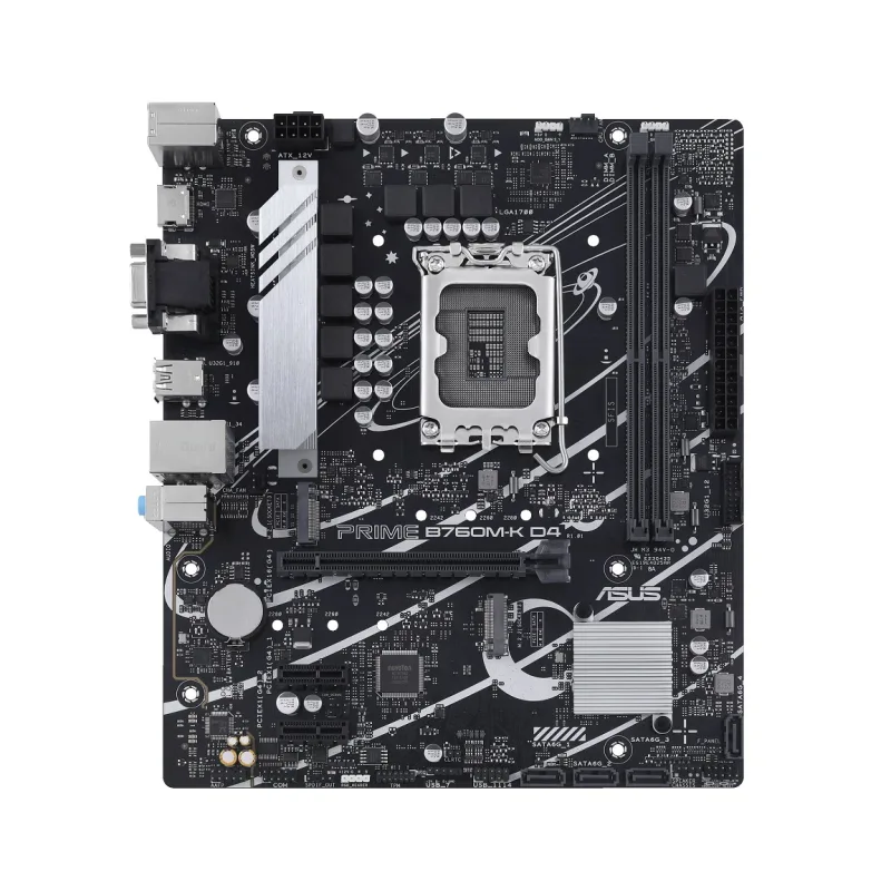 ASUS PRIME B760M-K D4/LGA 1700/mATX 90MB1DS0-M1EAY0