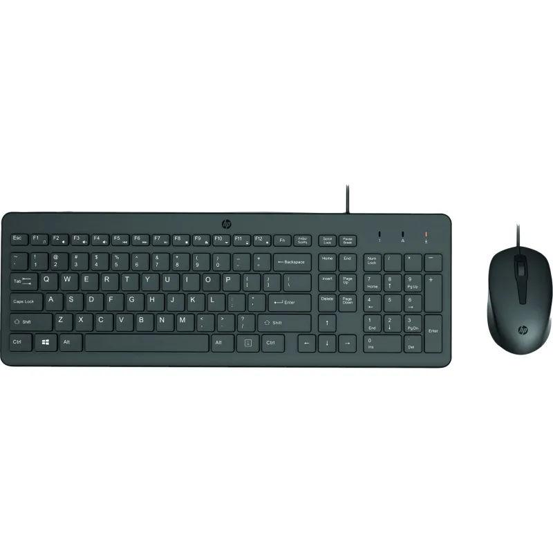 HP HP- 150 Wired Mouse and Keyboard EN 240J7AA#ABB