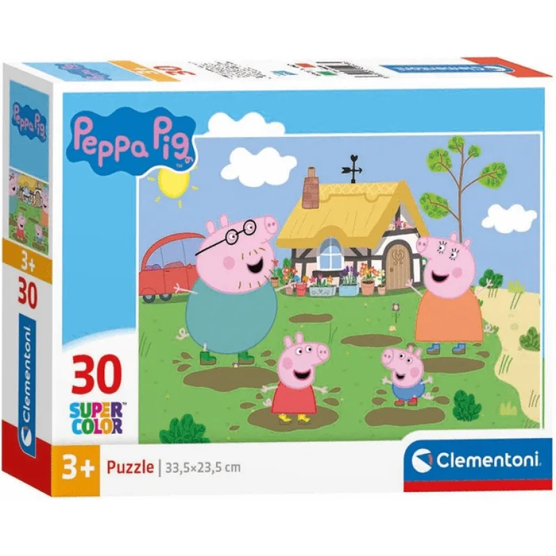 Detské puzzle Clementoni 30 dielikov Prasátko Peppa
