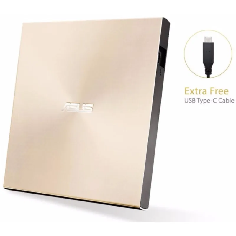ASUS SDRW-08U9M-U zlatá ultraslim DRW USB-C/A 90DD02A5-M29000