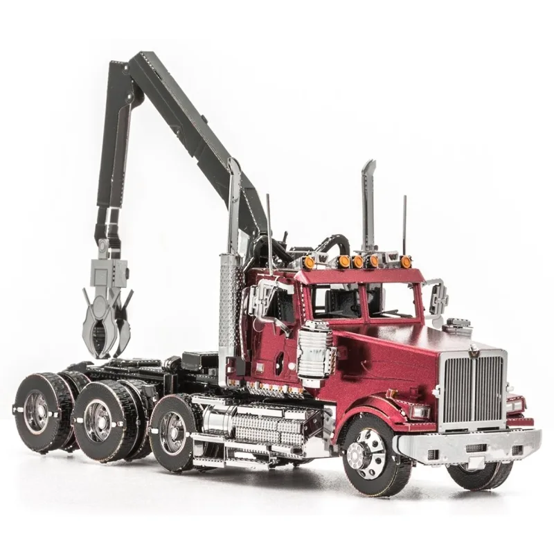 METAL EARTH 3D puzzle Western Star 4900 Log Truck