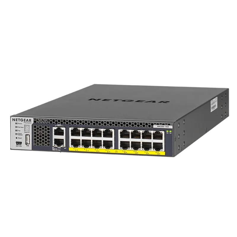NETGEAR M4300-16X POE+ APS600W XSM4316PB-100NES