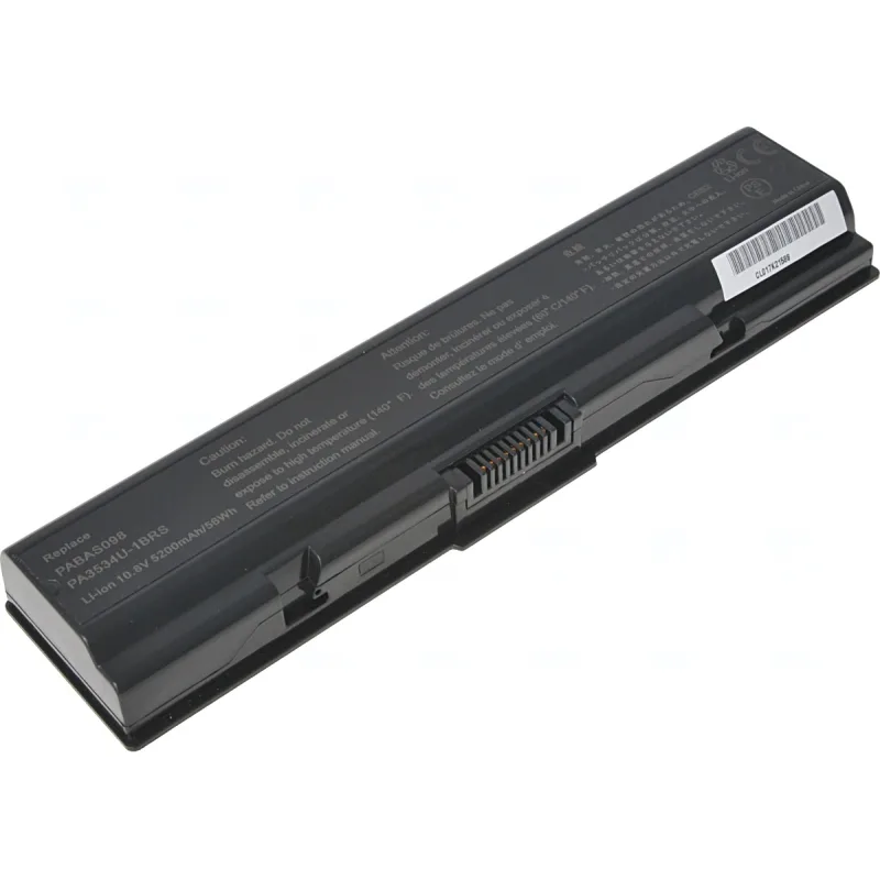 Baterie T6 Power Toshiba Satellite A200, A300, A500, L200, L300, L450, L500, 5200mAh, 56Wh, 6cell NBTS0063