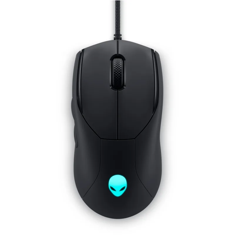 Dell Alienware AW320M/Herní/Optická/Pro praváky/19 000 DPI/Drátová USB/Černá 545-BBDS