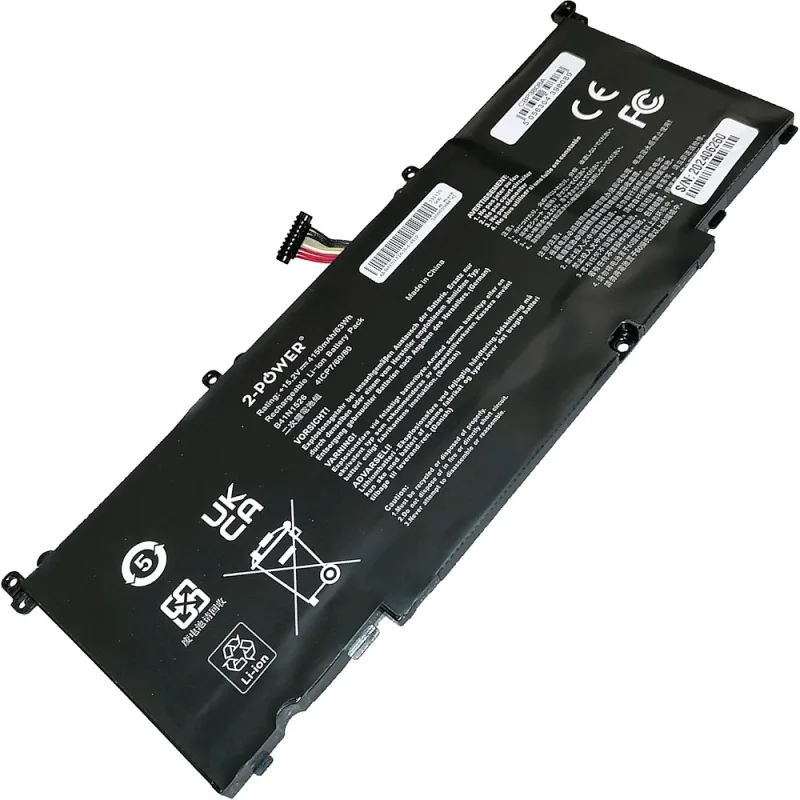 2-POWER Baterie 15,2V 4150mAh pro Asus FX502VD, GL502VM, GL502VT 77051165