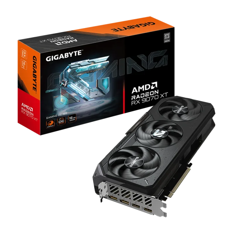 GIGABYTE Radeon™ RX 9070 XT GAMING 16G GV-R9070XTGAMING-16GD