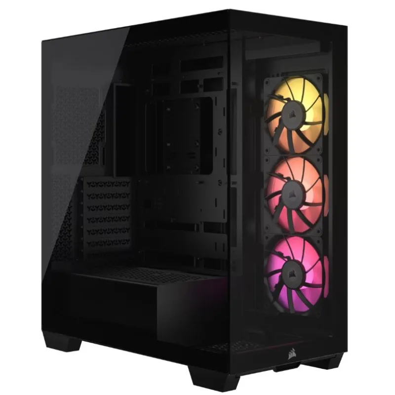 CORSAIR iCUE LINK 3500X/Midi Tower/Transpar./Černá CC-9011280-WW