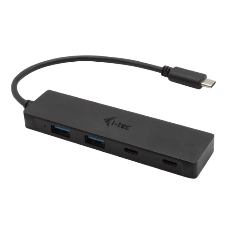 i-tec USB-C Metal HUB 2x USB 3.0 + 2x USB-C C31HUBMETAL2A2C