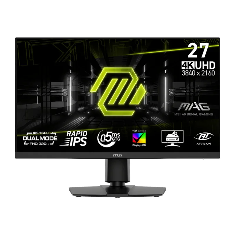 MSI MAG/272URDF E16/27"/IPS/4K UHD/320Hz/0,5ms/Černá/3R MAG 272URDF E16