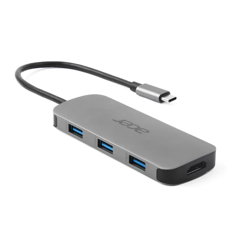 Acer 7in1 USB-C dongle (HDMI, USB,USBC,SD,MicroSD) HP.DSCAB.018
