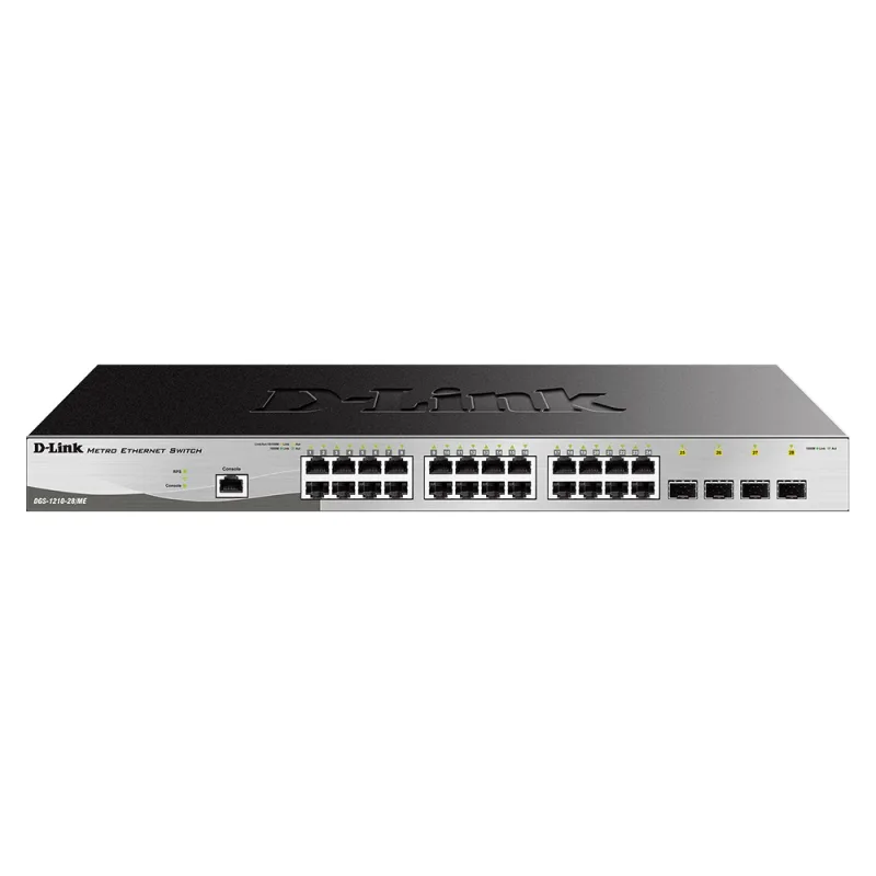 D-Link DGS-1210-28/ME/E 24x 1G + 4x 1G SFP Metro Ethernet Managed Switch DGS-1210-28/ME/E