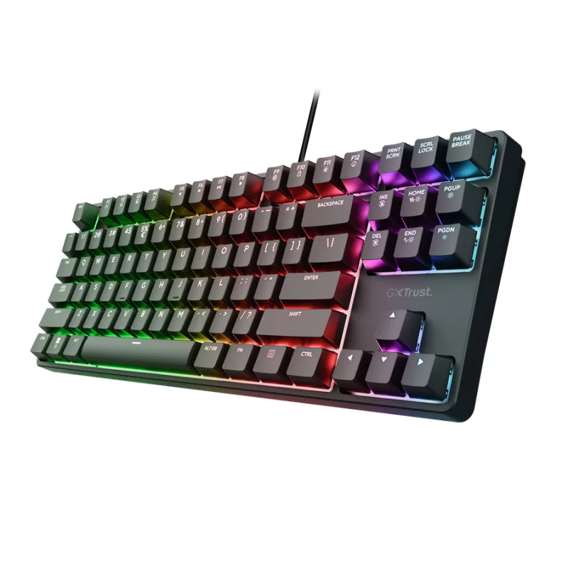 TRUST GXT864 CADA TKL GAMING KEYBOARD US 25724